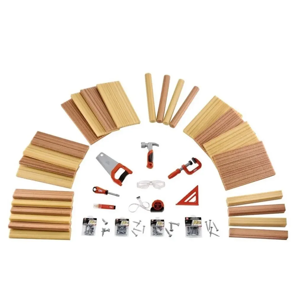 Little Tikes Creative Construction Master Carpenter Set 114 Accessories